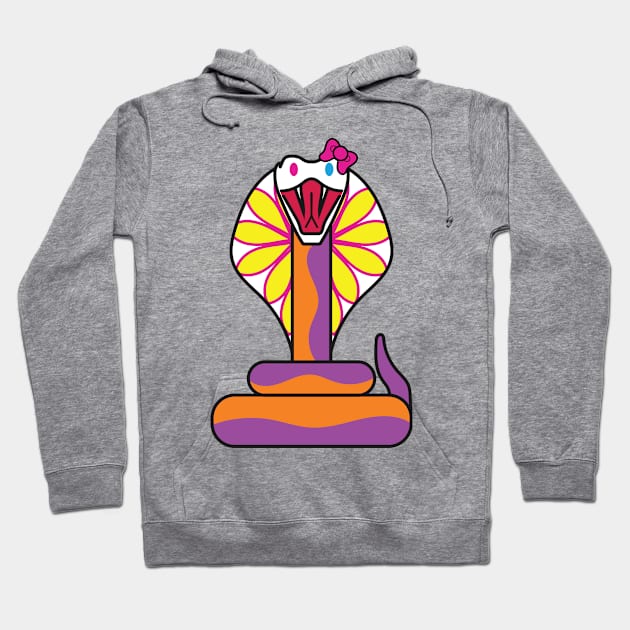 Introducing the Fierce Fusion: Hello Coby - Unleash Your Wild Side Hoodie by pelagio